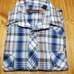 Roper pearl snap Western Shirt